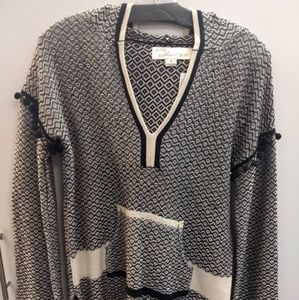 Vintage Havana pullover with fringe bottom